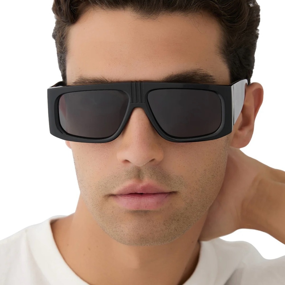 DIFF Darth Vader Sunglasses Polarized Dark Side Black Frame Grey Lens NWT
